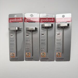GoodCook Precision Meat Thermometer - Stainless Steel (Set of 4)